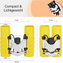 Hikr Verrekijker Kinderen - Kind Verrekijker - BaK-4 8x21 - Compact & Lichtgewicht - Speelgoed & Junior Verrekijker - Vogelspotten - Kinder Verrekijker -Isoproducts Gecertificeerd winkel 550x546 3