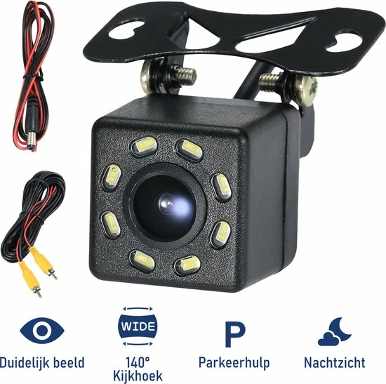XEOD Achteruitrijcamera - 8 LED Nachtzicht - IP68 Waterdicht - Achteruitrij Camera Auto 3 XEOD Achteruitrijcamera - 8 LED Nachtzicht - IP68 Waterdicht - Achteruitrij Camera Auto