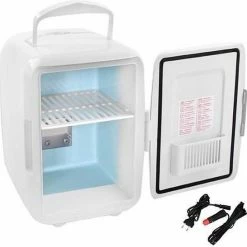 New World Mobiele Mini Koelkast - Frigobox 220/12 Volt AC/DC Auto/Caravan/Camping - Minibar - Mini Koelkast 4 Liter 14 New World Mobiele Mini Koelkast - Frigobox 220/12 Volt AC/DC Auto/Caravan/Camping - Minibar - Mini Koelkast 4 Liter -Isoproducts Gecertificeerd winkel 550x547 8