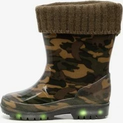 Mountain Peak Kinder Regenlaarzen Met Lichtjes - Groen - Maat 29 -Isoproducts Gecertificeerd winkel 550x548 2