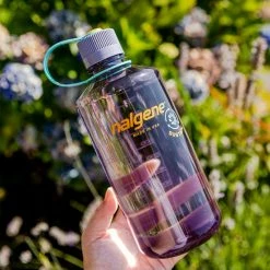 Nalgene Narrow-Mouth Bottle - Drinkfles - 32oz - BPA Free - SUSTAIN - Aubergine -Isoproducts Gecertificeerd winkel 550x550 214