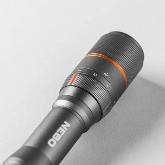 NEBO DAVINCI 1000 - Oplaadbare Zaklamp - 1000 Lumen - Zwart 8 NEBO DAVINCI 1000 - Oplaadbare Zaklamp - 1000 Lumen - Zwart - Afbeelding 6