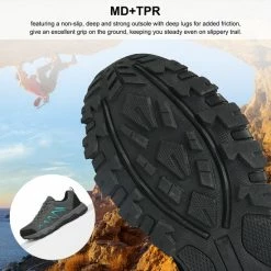 Geweo Wandelschoenen Unisex - Outdoorschoenen - Outdoor Antislip - Waterdicht En Ademend - Extra Comfort - Kerstmis - Kerstfeest - Christmas Gift - Grijs - Maat 39 -Isoproducts Gecertificeerd winkel 550x550 341