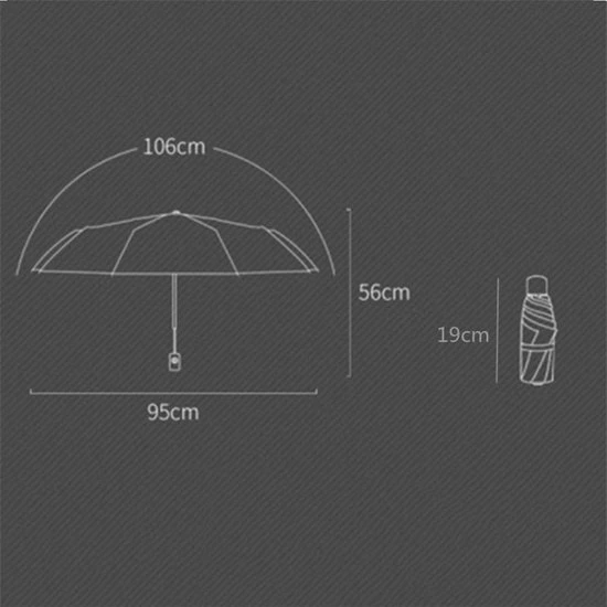 Merkloos TDR -Opvouwbare Paraplu -Windproof- Zonnescherm UV-SPF 50+compact En Draagbaar- Extra Sterk - Marineblauw 12 Merkloos TDR -Opvouwbare Paraplu -Windproof- Zonnescherm UV-SPF 50+compact En Draagbaar- Extra Sterk - Marineblauw - Afbeelding 10
