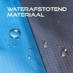 QY Picknickkleed Buitenkleed Waterdicht En Lichtgewicht Inclusief 4 Haringen - 140 X 200 Cm - Lichtblauw / Grijs -Isoproducts Gecertificeerd winkel 550x550 377