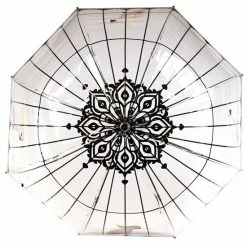 Merkloos Paraplu Vogelkooi Transparant / Zwart -Isoproducts Gecertificeerd winkel 550x550 400