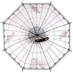 Merkloos Paraplu Vogelkooi Transparant / Zwart -Isoproducts Gecertificeerd winkel 550x550 401