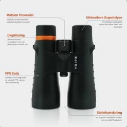 Waterdichte Verrekijker Wildpix XD 10x50 - Compact En Gas Gevuld Voor Volwassenen - Vogelen , Wildlife En Outdoor - Zwart 28 Waterdichte Verrekijker Wildpix XD 10x50 - Compact En Gas Gevuld Voor Volwassenen - Vogelen , Wildlife En Outdoor - Zwart -Isoproducts Gecertificeerd winkel 550x550 412