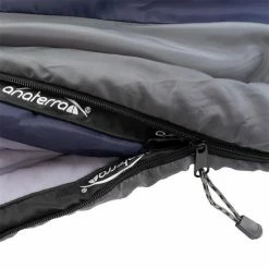 Anaterra® Slaapzak LEKKAWARM - Winter - Max. Lichaamslengte 190 Cm - 230 X 82 X 55 Cm - Tweewegrits - Incl. Draagtas - Mummy Slaapzak -Isoproducts Gecertificeerd winkel 550x550 438