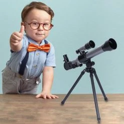 SmartImprove Kindertelescoop (20X-30X-40X) - Verstelbare Wetenschappelijke Astronomische Telescoop Voor Kinderen Voor Beginners Astronomie Sterrenkijken-met Statiefoculairs Kompas Sterrenzoekerlens Kinderspeelgoedset 11 SmartImprove Kindertelescoop (20X-30X-40X) - Verstelbare Wetenschappelijke Astronomische Telescoop Voor Kinderen Voor Beginners Astronomie Sterrenkijken-met Statiefoculairs Kompas Sterrenzoekerlens Kinderspeelgoedset -Isoproducts Gecertificeerd winkel 550x550 448