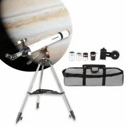 Rapanda Telescoop 350x Vergroting - Sterrenkijker - Voor Volwassenen & Kinderen - Verstelbaar Statief - Draagtas