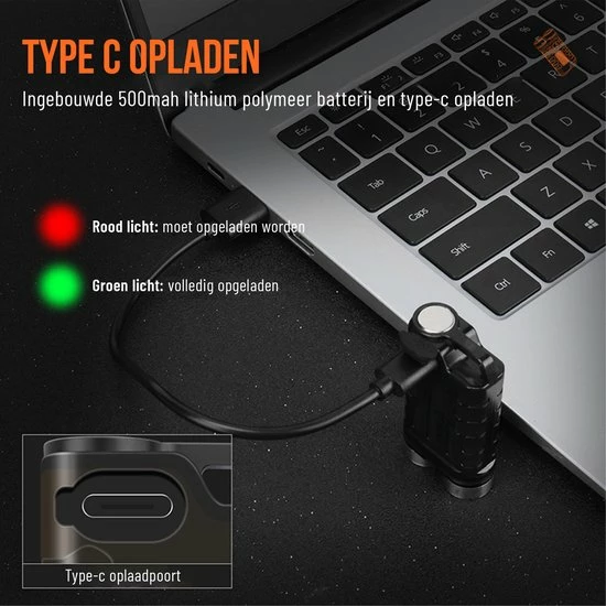 JGS Duo Zaklamp-Led-900 Lumen-USB-C-Oplaadbaar-Sleutelhanger-multifunctioneel-JGS Multicard 5 JGS Duo Zaklamp-Led-900 Lumen-USB-C-Oplaadbaar-Sleutelhanger-multifunctioneel-JGS Multicard - Afbeelding 3