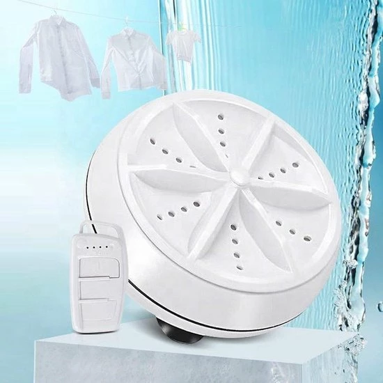 George Napoli Mini Wasmachine - Inclusief Afstandsbediening - 2kg Wascapaciteit 9 George Napoli Mini Wasmachine - Inclusief Afstandsbediening - 2kg Wascapaciteit - Afbeelding 7