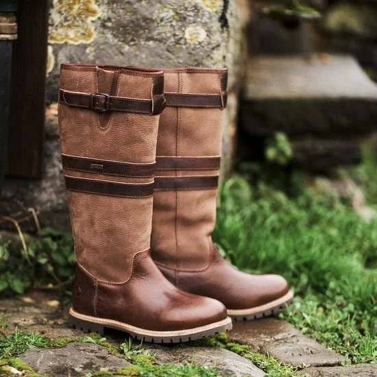 Travelin' Norway - Dames Wolgevoerde Outdoorlaars - Waterdicht En Ademend - Wandellaarzen - Bruin Leer - Maat 41 11 Travelin' Norway - Dames Wolgevoerde Outdoorlaars - Waterdicht En Ademend - Wandellaarzen - Bruin Leer - Maat 41 - Afbeelding 9