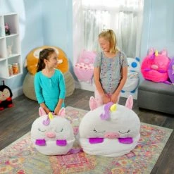 Mediashop Happy Nappers Kinderslaapzak - 2-in-1 Zachte Knuffel En Zomerslaapzak - Roze Eenhoorn Motief Voor Kinderen Van 3 Tot 6 Jaar -Isoproducts Gecertificeerd winkel 550x550 63