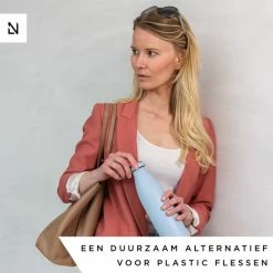 LARS NYSØM Roestvrijstalen Drinkfles 'Ren' 750ml Blue Stone 12 LARS NYSØM Roestvrijstalen Drinkfles 'Ren' 750ml Blue Stone -Isoproducts Gecertificeerd winkel 550x550 675