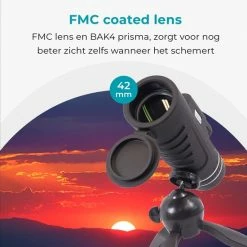 Vultus Monokijker Verrekijker – 10x42 – Monoculair Met Statief – Vogelkijker Inclusief Handstrap – Verrekijker Vogelsspotten – Monokijker Verrekijker – Vultus Explora -Isoproducts Gecertificeerd winkel 550x550 751