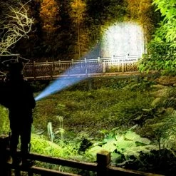 Multi Media Group Militaire Zaklamp - LED Zaklamp - Inzoombaar - USB Oplaadbaar - Spatwaterdicht - Incl Fiets Steun - 13x3cm -Isoproducts Gecertificeerd winkel 550x550 817