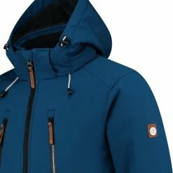 Travelin' Jack Soren - Softshell Herenjas - Blauw - Maat XL -Isoproducts Gecertificeerd winkel 550x560 5