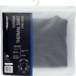 Avento Thermoshirt Superior - Mannen - Zwart/Donkerblauw - Maat S -Isoproducts Gecertificeerd winkel 550x564 4