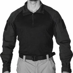 EU-TAC Combat Shirt - Ubac- Militair Shirt- Tactical Combat Shirt - Airsoft - Airsoft Shirt - Militaire Kleding- Zwart - Black - Maat M 18 EU-TAC Combat Shirt - Ubac- Militair Shirt- Tactical Combat Shirt - Airsoft - Airsoft Shirt - Militaire Kleding- Zwart - Black - Maat M -Isoproducts Gecertificeerd winkel 550x571