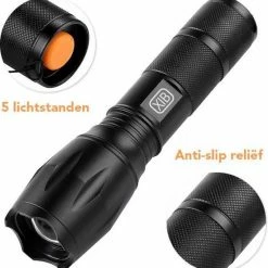 XIB Militaire Zaklamp Inclusief Batterij & Oplader - 2000 Lumen - 5 Lichtstanden 20 XIB Militaire Zaklamp Inclusief Batterij & Oplader - 2000 Lumen - 5 Lichtstanden -Isoproducts Gecertificeerd winkel 550x571 4
