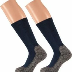 Apollo Blauwe Wandelsokken Dames Maat 35/38