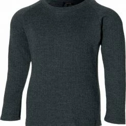 Heat Keeper Thermo Kindershirt Met Lange Mouwen Antraciet - 140/146