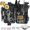 Merkloos Survival Kit – 35-delig – Outdoor Kit – Survival Set – Mes – Kompas – Noodpakket – Survival Gear – Multitool Creditcard – Incl. Opbergdoos 2 Merkloos Survival Kit – 35-delig – Outdoor Kit – Survival Set – Mes – Kompas – Noodpakket – Survival Gear – Multitool Creditcard – Incl. Opbergdoos -Isoproducts Gecertificeerd winkel 550x579 4