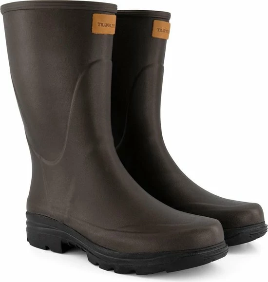 Travelin' Dunas Heren Rubberen Regenlaarzen - Waterdicht En Isolerend - Bruin - Maat 42 3 Travelin' Dunas Heren Rubberen Regenlaarzen - Waterdicht En Isolerend - Bruin - Maat 42