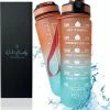 WaterBuddy Waterfles - Waterfles Met Tijdmarkering - Motivatie Waterfles - Liter Drinkfles - Luxe Drinkfles Met Rietje 2 WaterBuddy Waterfles - Waterfles Met Tijdmarkering - Motivatie Waterfles - Liter Drinkfles - Luxe Drinkfles Met Rietje -Isoproducts Gecertificeerd winkel 550x579 9