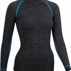 Avento Thermoshirt Superior - Mannen - Zwart/Donkerblauw - Maat S -Isoproducts Gecertificeerd winkel 550x584 3