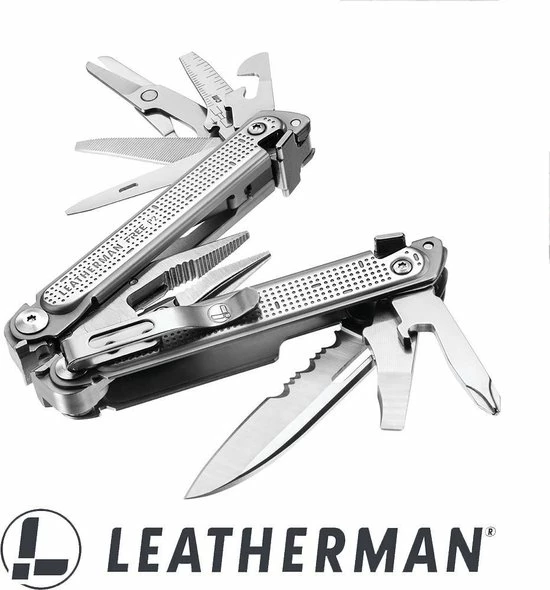 Leatherman Free P2 Multitool - 19 Functies - RVS - Zilver - Nylon Etui 13 Leatherman Free P2 Multitool - 19 Functies - RVS - Zilver - Nylon Etui - Afbeelding 11