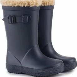 Igor - Regenlaarzen Voor Kinderen - Splash Euri Borreguito - Marineblauw - Maat 29EU
