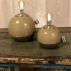 BMPdesign Set Van 2 Ronde Olielampen - Keramiek - 14 & 23 Cm 9 BMPdesign Set Van 2 Ronde Olielampen - Keramiek - 14 & 23 Cm -Isoproducts Gecertificeerd winkel 550x593 7