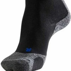 FALKE TK2 Explore Cool Wandelsokken Mid-rise Zacht Thermisch Anti-blaar Antizweet Zonder Motief Met Elastische Boord Verkoelend Duurzaam Ademend Sneldrogend Zwart Heren Sportsokken - Maat 46-48 -Isoproducts Gecertificeerd winkel 550x599