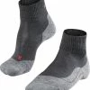 FALKE TK5 Wander Short Wandelsokken Kort Zacht Thermisch Anti-blaar Antizweet Zonder Motief Met Elastische Boord Admend Merinowol Grijs Dames Sportsokken - Maat 41-42 -Isoproducts Gecertificeerd winkel 550x619 13