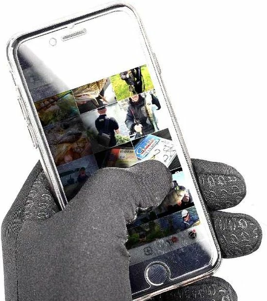 Gamakatsu Gloves Screen Touch - Handschoenen - Maat XL - Grijs 5 Gamakatsu Gloves Screen Touch - Handschoenen - Maat XL - Grijs - Afbeelding 3