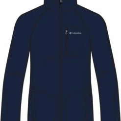 Columbia Fast Trek II Jacket - Fleece Vest Heren Volwassenen - Sluiting En Zakken Met Rits - Outdoorvest - Blauw - Maat L -Isoproducts Gecertificeerd winkel 550x648 8
