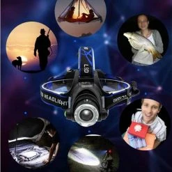 TrendX Waterdichte LED Zaklamp - Koplamp - Hoofd Lamp - Night Lamp - LED Torch Voor Jacht, Vissen En Camping 17 TrendX Waterdichte LED Zaklamp - Koplamp - Hoofd Lamp - Night Lamp - LED Torch Voor Jacht, Vissen En Camping -Isoproducts Gecertificeerd winkel 550x648 9