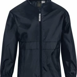 Bc Regenkleding Voor Jongens/meisjes Marineblauw - Sirocco Windjas/regenjas Voor Kinderen 9-11 Jaar (134/146) Marine