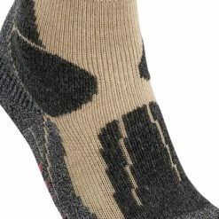 FALKE TK1 Adventure Wandelsokken Dikke Versterkte Thermische Sokken Zonder Patroon Met Sterke Wattering Lang En Warm Voor Wandelen Merinowol Beige Dames Sportsokken - Maat 37-38 -Isoproducts Gecertificeerd winkel 550x659 4