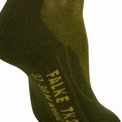 FALKE TK2 Explore Wool Wandelsokken Dikke Versterkte Thermische Sokken Zonder Patroon Met Medium Padding Lang En Warm Voor Wandelen Winter Merinowol Groen Heren Sportsokken - Maat 44-45 -Isoproducts Gecertificeerd winkel 550x661 3