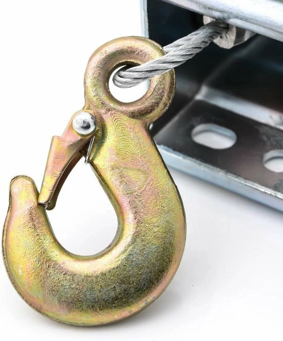 Merkloos Hofftech Lier 10 Meter Handlier 1000 Lb - 456 Kilo 6 Merkloos Hofftech Lier 10 Meter Handlier 1000 Lb - 456 Kilo - Afbeelding 4