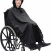BRAMBLE Rolstoel Regenponcho Regencape, Bescherming Bij Slecht Weer - Herbruikbaar En Waterdicht -Isoproducts Gecertificeerd winkel 550x673 1