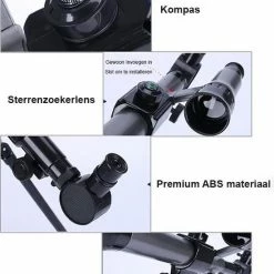 SmartImprove Kindertelescoop (20X-30X-40X) - Verstelbare Wetenschappelijke Astronomische Telescoop Voor Kinderen Voor Beginners Astronomie Sterrenkijken-met Statiefoculairs Kompas Sterrenzoekerlens Kinderspeelgoedset 15 SmartImprove Kindertelescoop (20X-30X-40X) - Verstelbare Wetenschappelijke Astronomische Telescoop Voor Kinderen Voor Beginners Astronomie Sterrenkijken-met Statiefoculairs Kompas Sterrenzoekerlens Kinderspeelgoedset -Isoproducts Gecertificeerd winkel 550x673 4