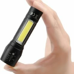 Bantach 2 Stuks - Zaklamp Oplaadbaar 2000 Lumen - Waterproof - Zeer Fel - Klein - 2 In 1 - Led - 9 Bantach 2 Stuks - Zaklamp Oplaadbaar 2000 Lumen - Waterproof - Zeer Fel - Klein - 2 In 1 - Led - -Isoproducts Gecertificeerd winkel 550x675 4