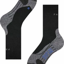 FALKE TK2 Explore Cool Wandelsokken Mid-rise Zacht Thermisch Anti-blaar Antizweet Zonder Motief Met Elastische Boord Verkoelend Duurzaam Ademend Sneldrogend Zwart Heren Sportsokken - Maat 46-48 -Isoproducts Gecertificeerd winkel 550x677
