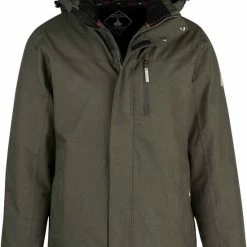 BJØRNSON Kick Regenjas / Winterjas Heren - Waterdicht - Maat XL - Rosin Groen