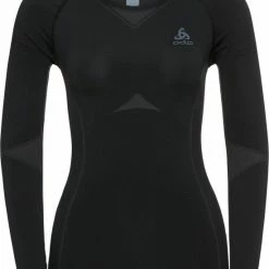 Odlo Suw Top Crew Neck L/S Performance Light Sportshirt Dames - Black